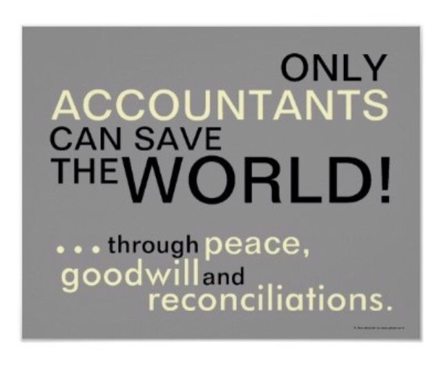 only accountants can save the world
